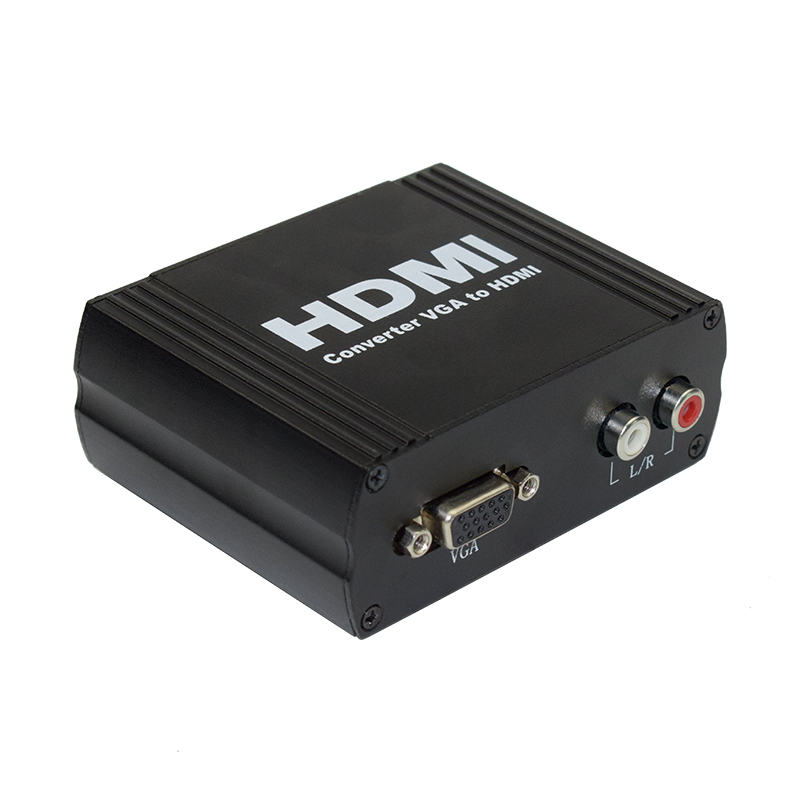 VGA+ R/L TO HDMI Converter