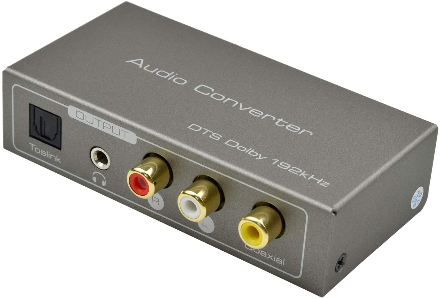 HDMI ARC Audio Adapter,Musou 192KHZ HDMI ARC Audio Extractor HDMI ARC or Digital Optical Toslink Coaxial to Optical or Analog 3.5mm L/R Stereo Audio Splitter